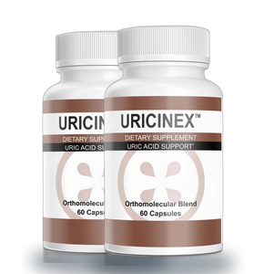 Two bottles of Uricinex